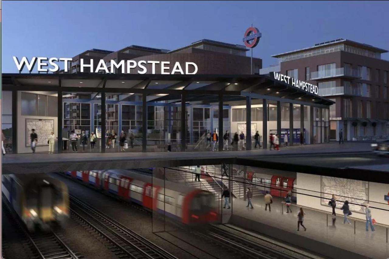 Stunning 3 Bed Duplex Apartment In The Heart Of West Hampstead 런던 외부 사진