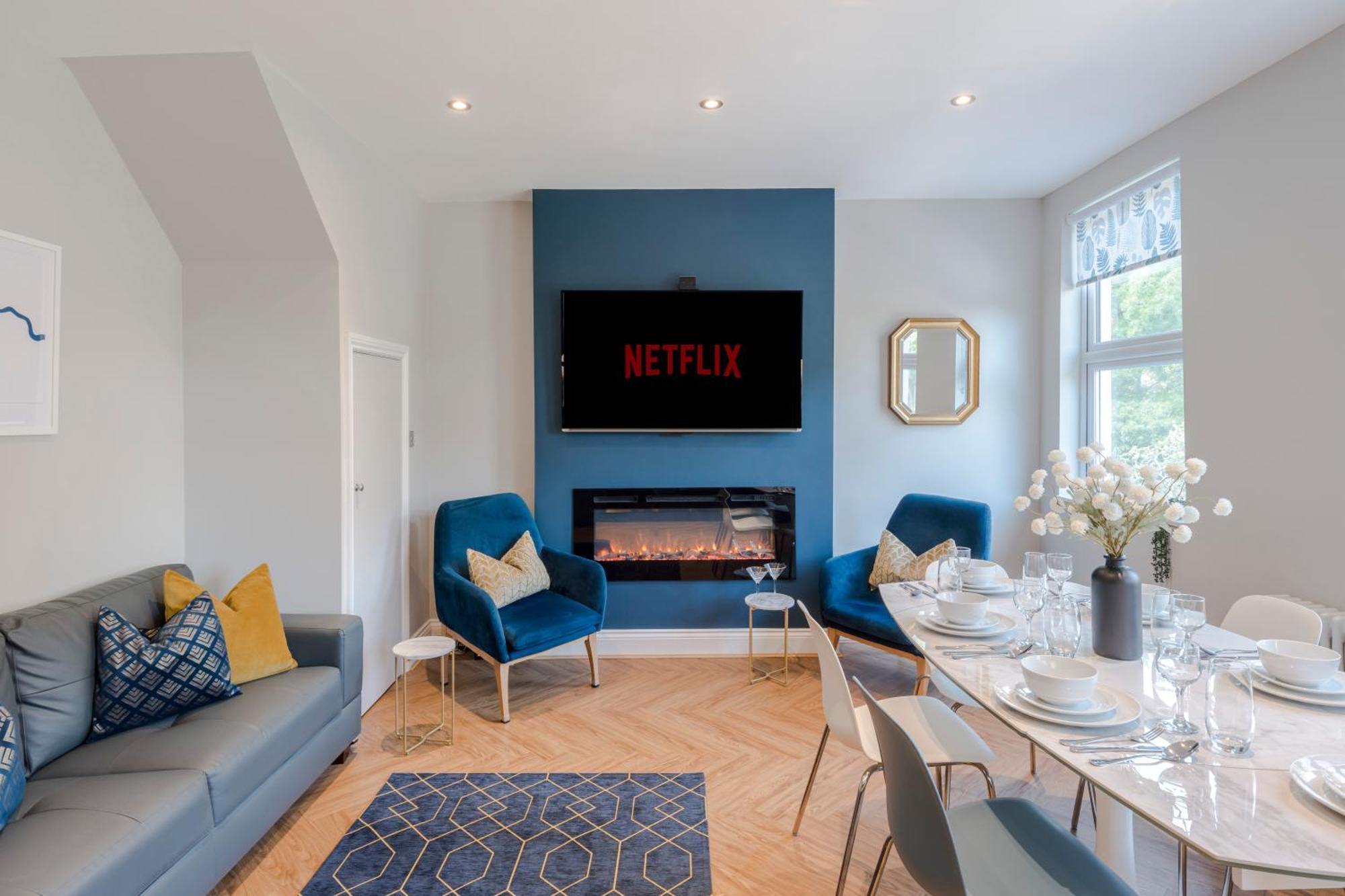 Stunning 3 Bed Duplex Apartment In The Heart Of West Hampstead 런던 외부 사진