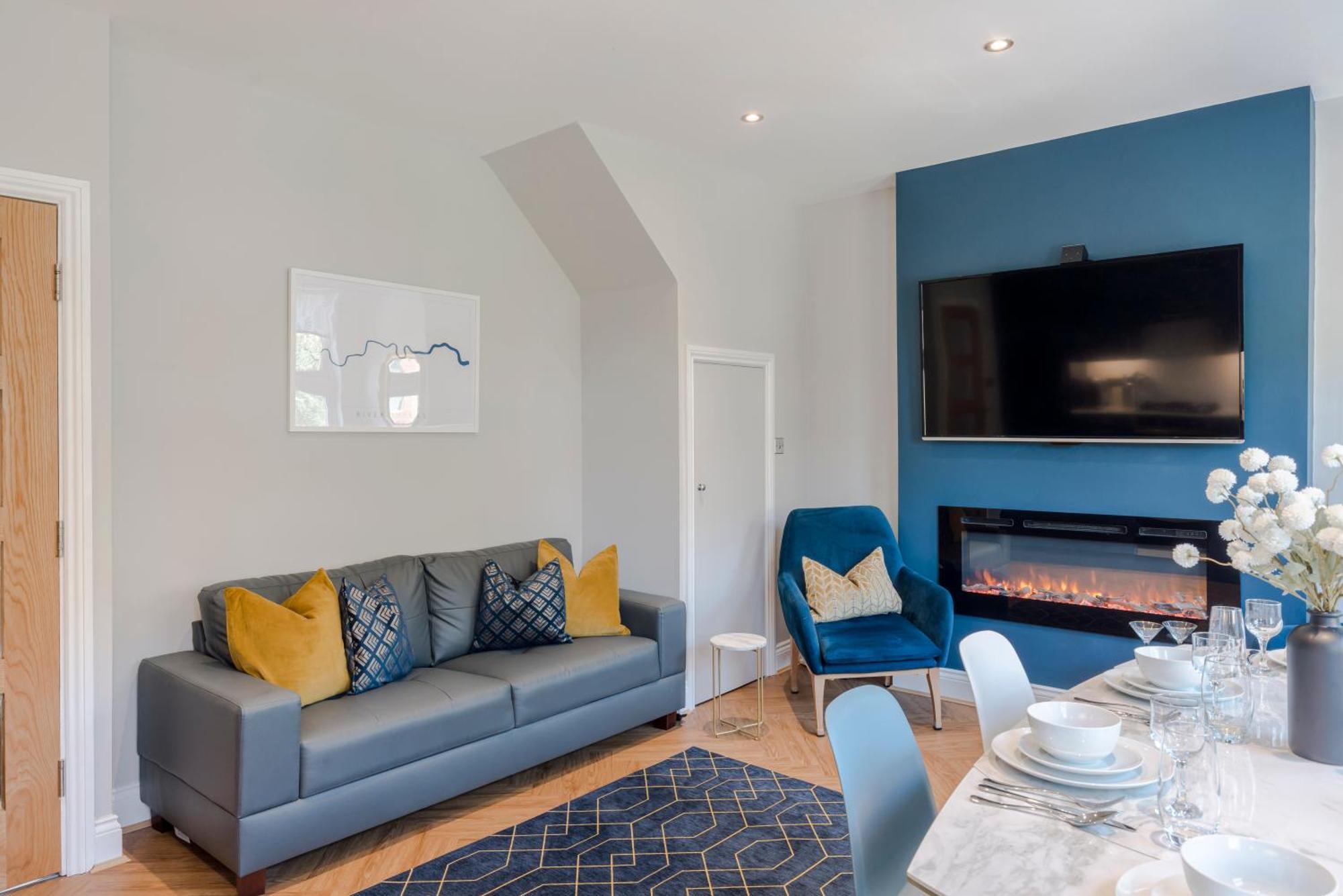 Stunning 3 Bed Duplex Apartment In The Heart Of West Hampstead 런던 외부 사진