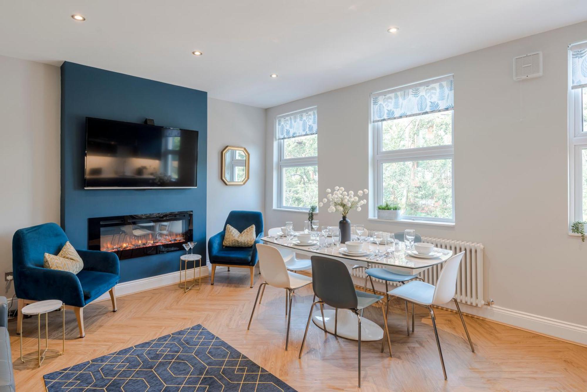 Stunning 3 Bed Duplex Apartment In The Heart Of West Hampstead 런던 외부 사진